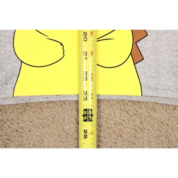 Pokemon Pikachu Peeking Graphic Tee T-Shirt Boys (M) Gray Cotton Licensed NWOT - Picture 5 of 8